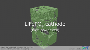 LiFePO4 cathode